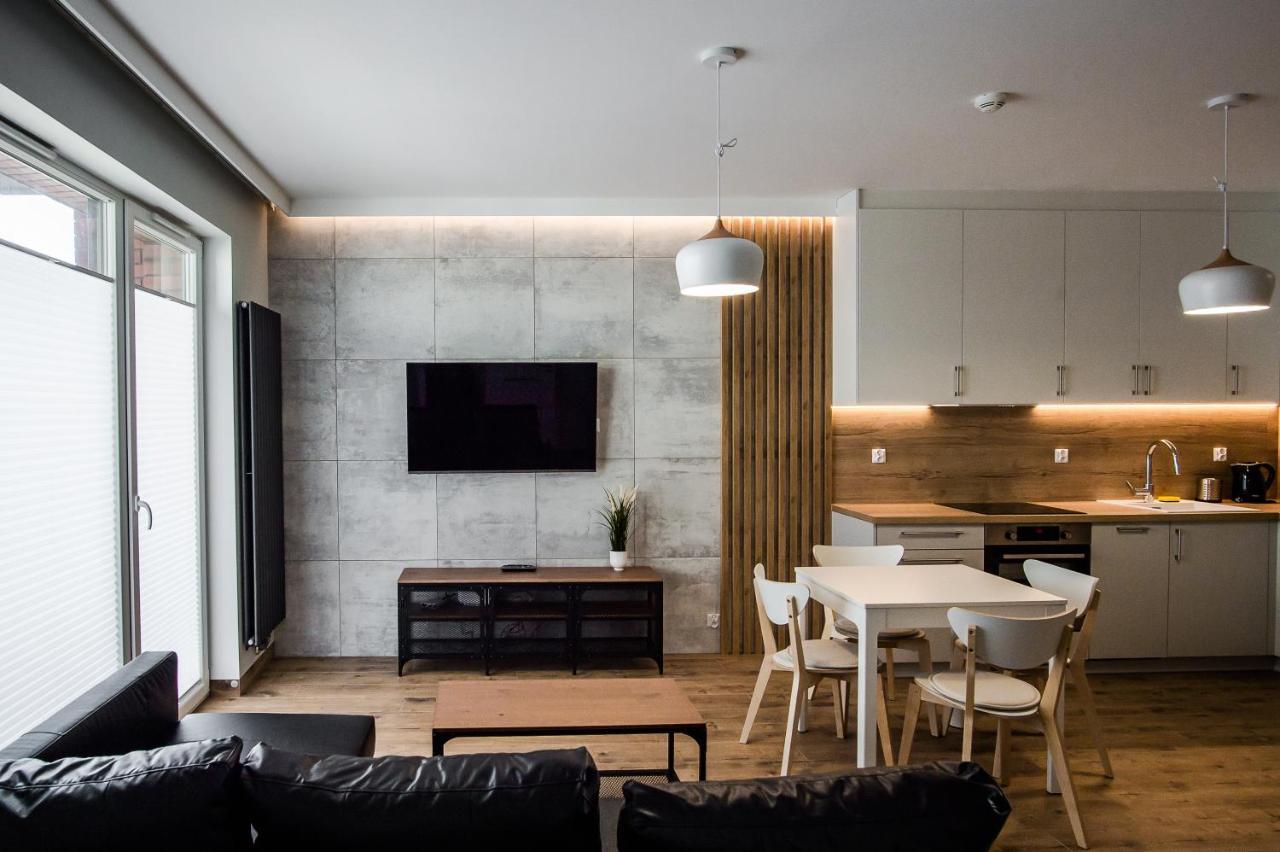 Shipyard Gdansk Apartment - Free Private Parking מראה חיצוני תמונה