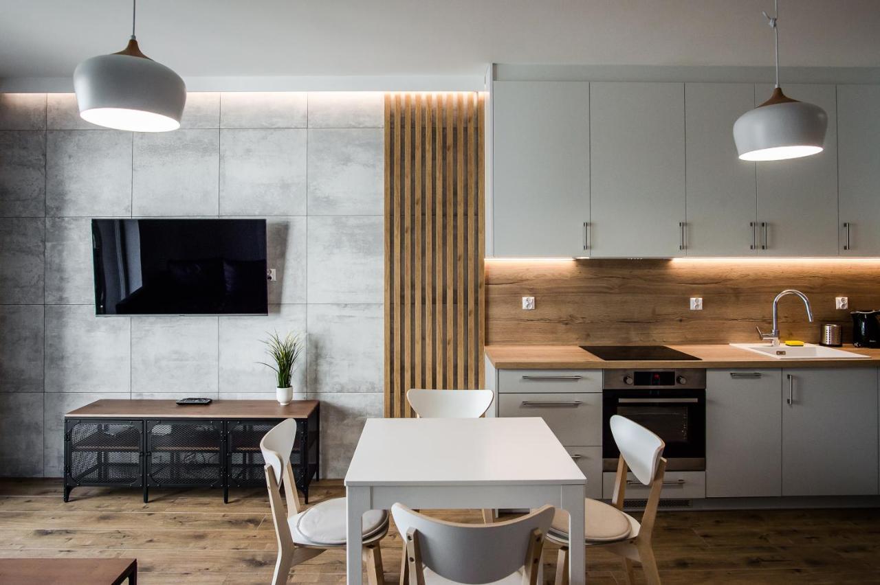 Shipyard Gdansk Apartment - Free Private Parking מראה חיצוני תמונה