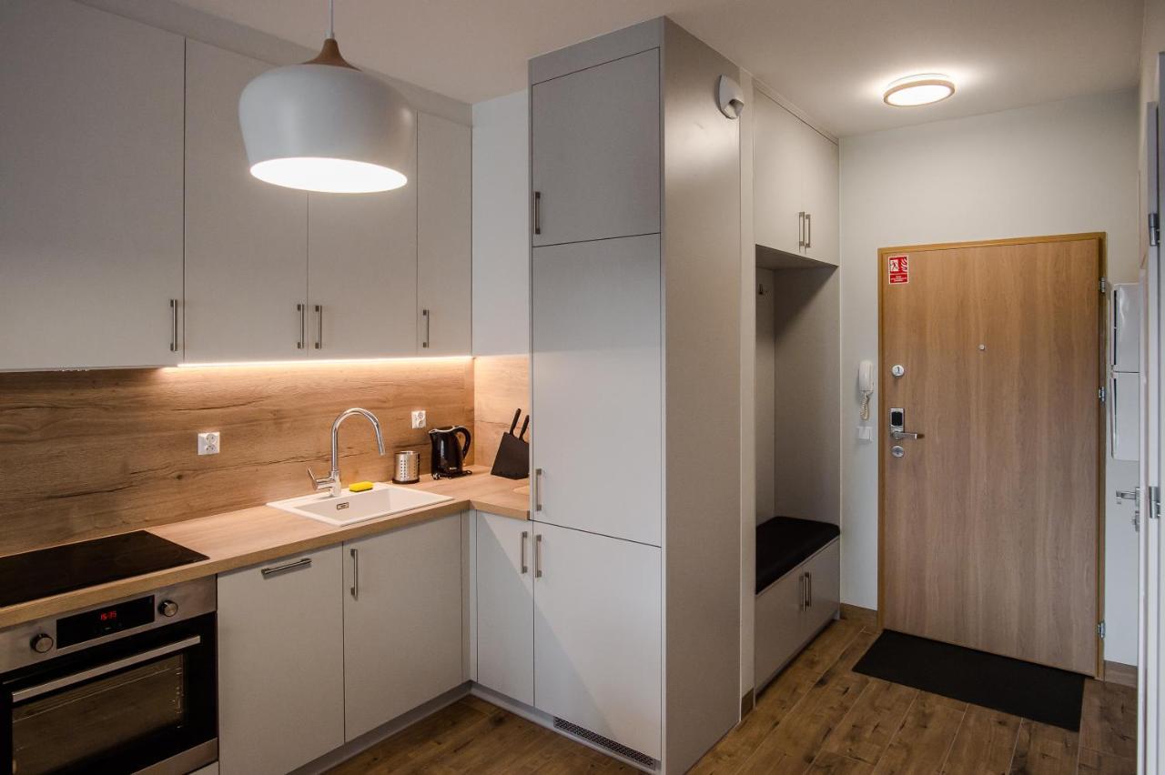 Shipyard Gdansk Apartment - Free Private Parking מראה חיצוני תמונה